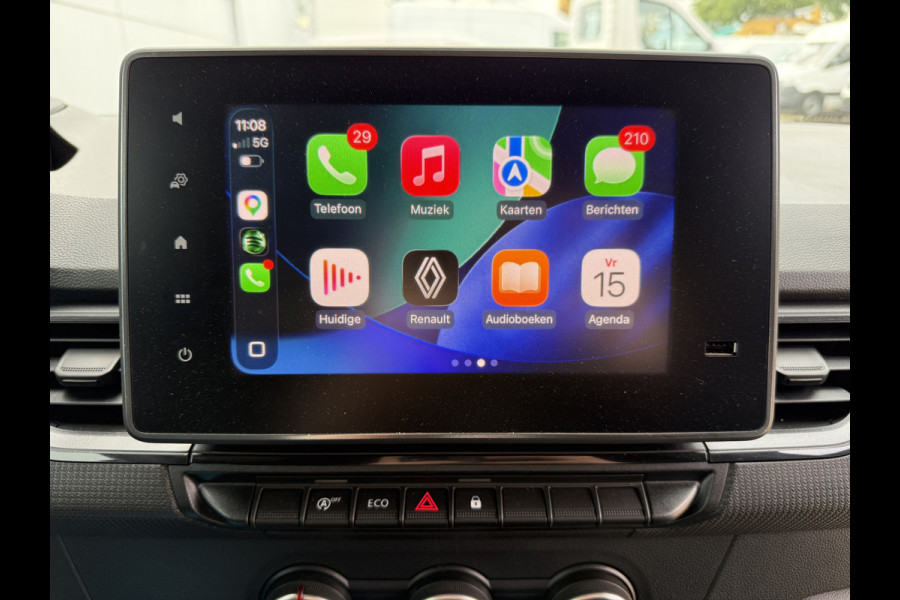 Renault Kangoo Grand Comfort 1.3 TCe 100PK **Benzine** L1 LED Airco Apple Carplay Navigatie Cruise Control Parkeersensoren