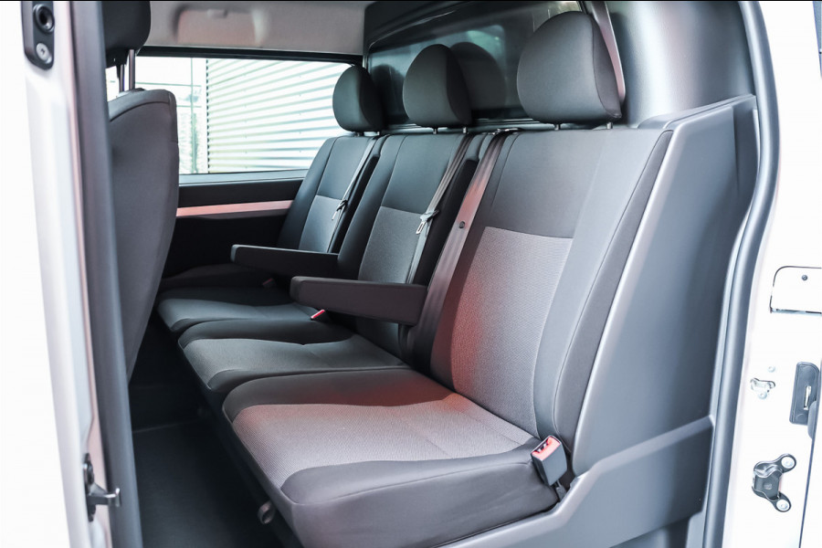 Opel Vivaro 2.0 BlueHDi L3H1 DC AUT | Dubbel cabine | Blind Spot | Navigatie | CarPlay | Camera | L+R Schuifdeur | Lane Assist | DAB | BPM Vrij | 6-Zitter | Nieuwe APK