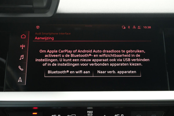 Audi A3 Sportback 45 TFSI e S edition 245 PK | S line | All-Season | Elektrische klep | Sportstoelen | Dodehoeksensoren | 18 inch | Stoelverwarming | Keyless | Dealer Onderhouden | Draadloos Laden