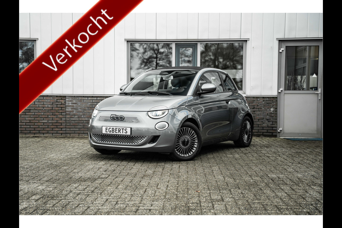Fiat 500C Icon 42 kWh | Led pakket | Winterpakket