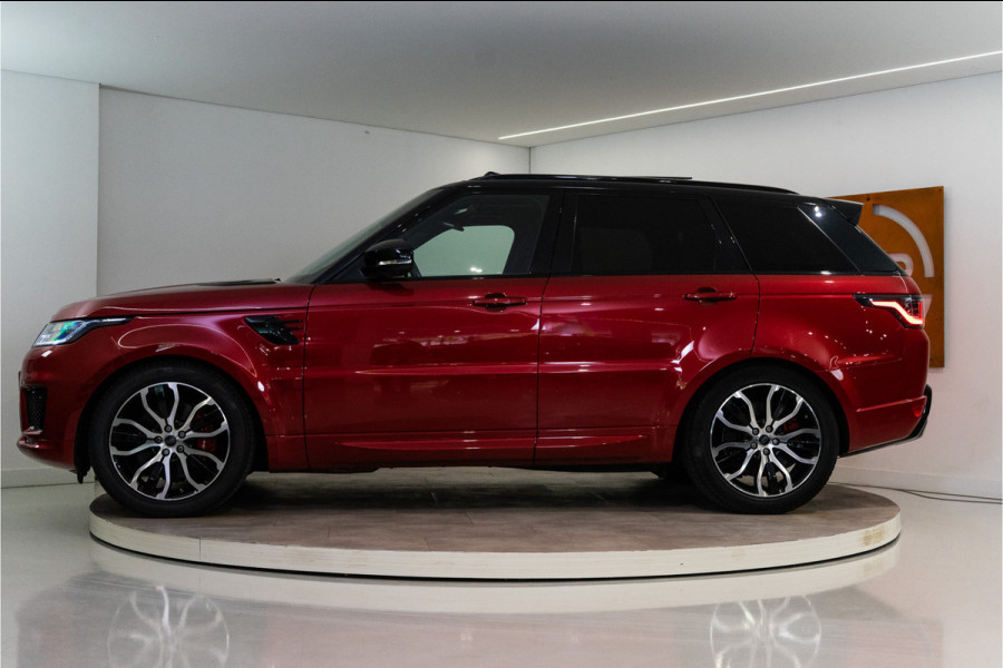 Land Rover Range Rover Sport 2.0 P400e Autobiography 404PK | Firenze Red | Pano | Sfeer | Meridian | Leder | Lucht | 12 MND Garantie