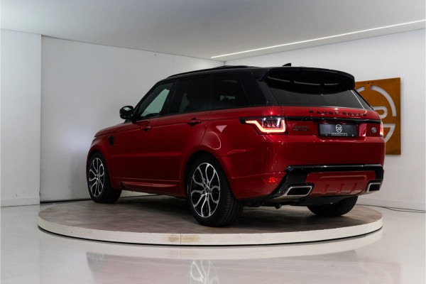 Land Rover Range Rover Sport 2.0 P400e Autobiography 404PK | Firenze Red | Pano | Sfeer | Meridian | Leder | Lucht | 12 MND Garantie