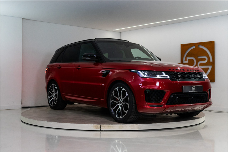Land Rover Range Rover Sport 2.0 P400e Autobiography 404PK | Firenze Red | Pano | Sfeer | Meridian | Leder | Lucht | 12 MND Garantie