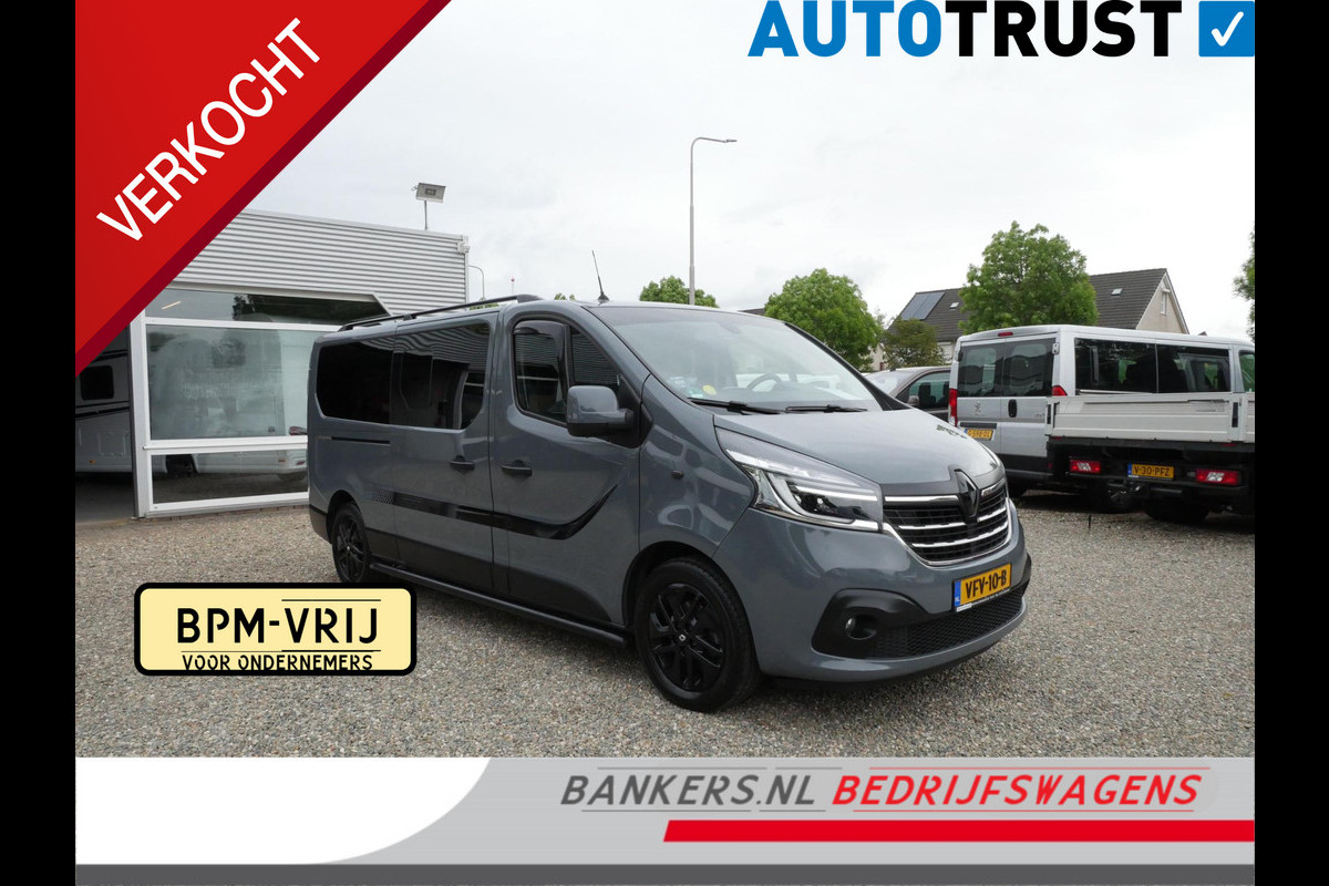 Renault Trafic 2.0 dCi 170PK, L2, Dubbel Cabine, 2 x Schuifdeur, Airco