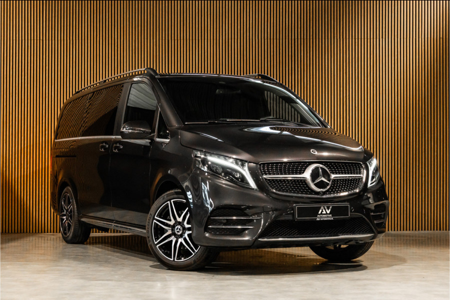 Mercedes-Benz V-Klasse 300d DC | AMG | 4-Matic | 360 Camera | Stoelventilatie | CarPlay | Navigatie | Lederen bekleding | Elek schuifdeuren | LED koplampen | Elek achterklep | DAB | V300 | V300d | Nieuwe APK | Dealer onderhouden
