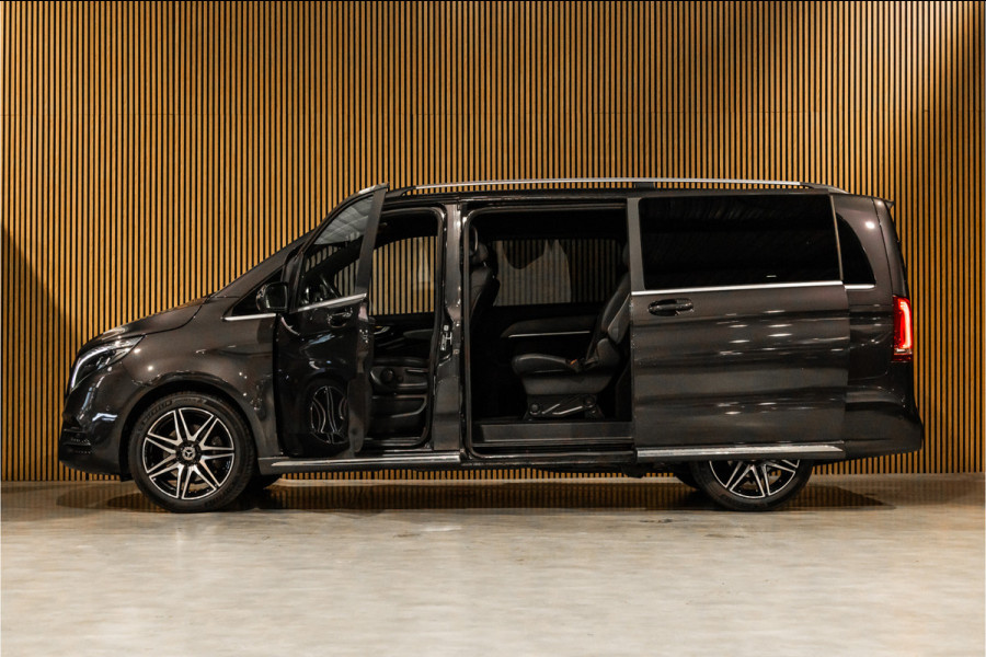 Mercedes-Benz V-Klasse 300d DC | AMG | 4-Matic | 360 Camera | Stoelventilatie | CarPlay | Navigatie | Lederen bekleding | Elek schuifdeuren | LED koplampen | Elek achterklep | DAB | V300 | V300d | Nieuwe APK | Dealer onderhouden