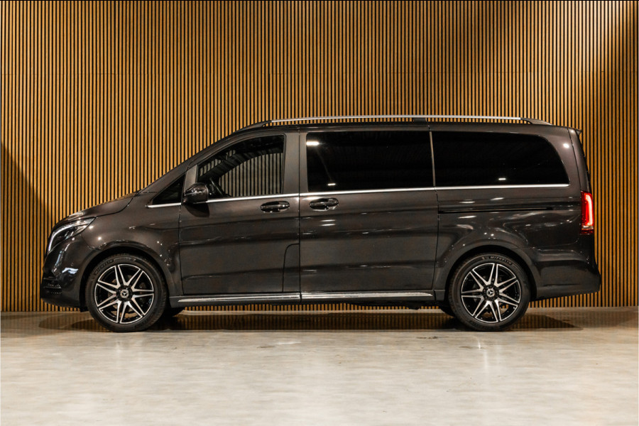 Mercedes-Benz V-Klasse 300d DC | AMG | 4-Matic | 360 Camera | Stoelventilatie | CarPlay | Navigatie | Lederen bekleding | Elek schuifdeuren | LED koplampen | Elek achterklep | DAB | V300 | V300d | Nieuwe APK | Dealer onderhouden