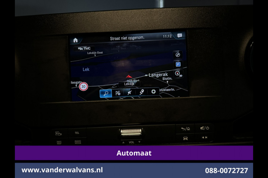 Mercedes-Benz Sprinter 214 CDI 143pk 9G-Tronic Automaat L2H2 Euro6 Airco | Camera | Navigatie | Cauffeursstoel | Apple Carplay Cruisecontrol, Android Auto, Stoelverwarming, Verwarmde Voorruit, 270 Graden Achterdeuren, Bijrijdersbank