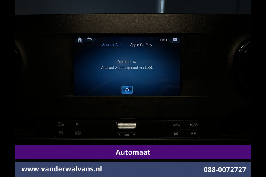 Mercedes-Benz Sprinter 214 CDI 143pk 9G-Tronic Automaat L2H2 Euro6 Airco | Camera | Navigatie | Cauffeursstoel | Apple Carplay Cruisecontrol, Android Auto, Stoelverwarming, Verwarmde Voorruit, 270 Graden Achterdeuren, Bijrijdersbank