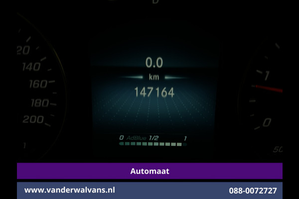 Mercedes-Benz Sprinter 214 CDI 143pk 9G-Tronic Automaat L2H2 Euro6 Airco | Camera | Navigatie | Cauffeursstoel | Apple Carplay Cruisecontrol, Android Auto, Stoelverwarming, Verwarmde Voorruit, 270 Graden Achterdeuren, Bijrijdersbank