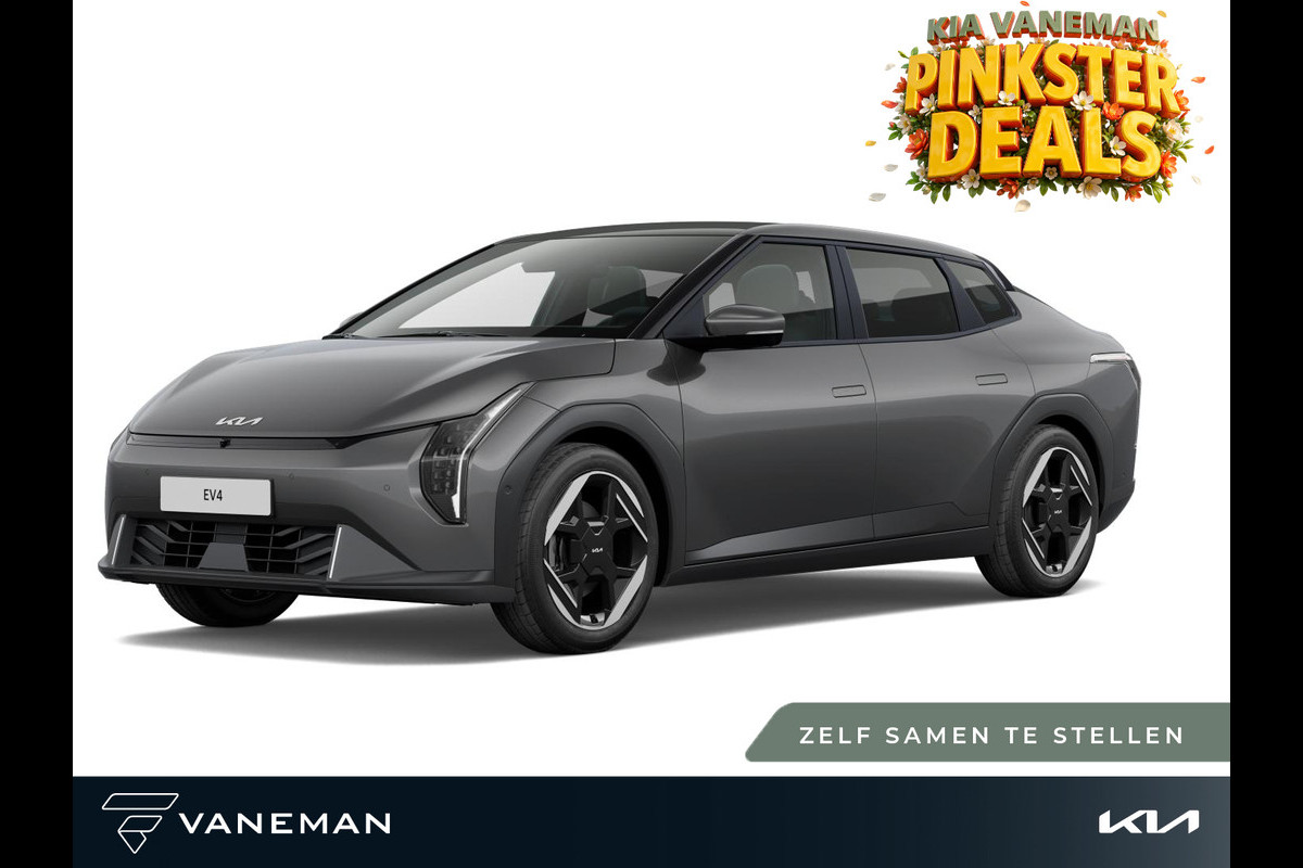 Kia EV4 Fastback Plus Advanced 81.4 kWh | Apple Carplay/Android Auto | Zelf samenstellen