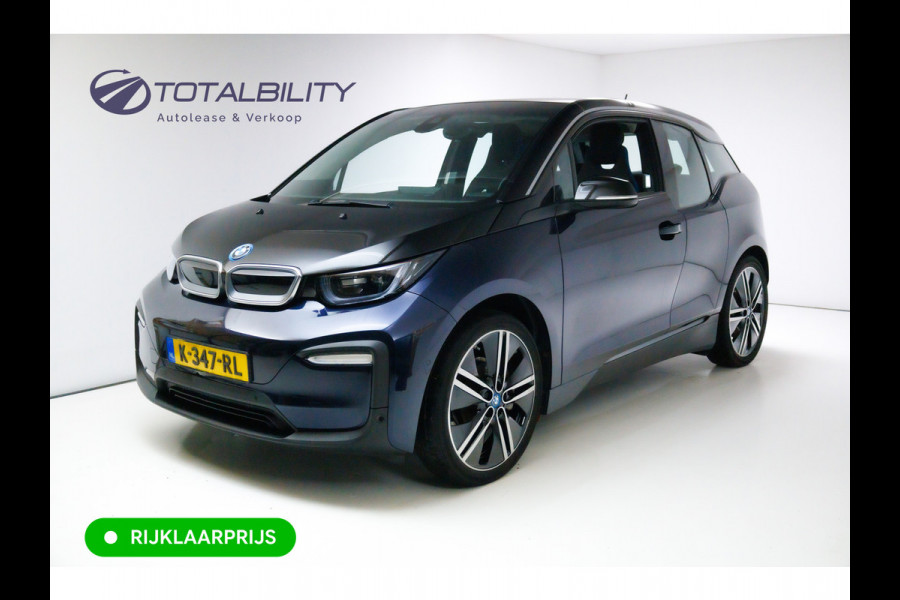 BMW i3 Basis 120Ah 42 kWh | Camera | 20" LMV | Navi | Adap. Cruise | Warmtepomp | Stoelverw. DAB
