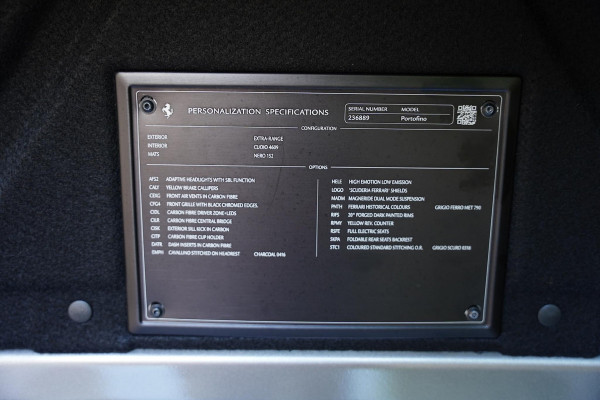 Ferrari Portofino 3.9 V8 HELE / Historical Color / Magneride / Carbon