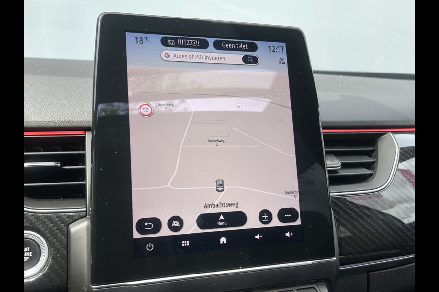 Renault Arkana BWJ 2022 | 1.6 E-Tech Hybrid 145 R.S. Line | TREKHAAK | PANO DAK | LEER | STOEL&STUUR VERW | NAVI | CLIMA | CAMERA | CARPLAY