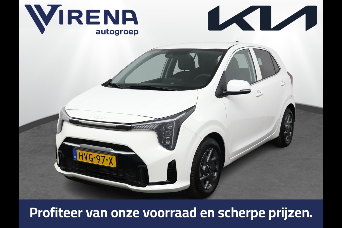 Kia Picanto 1.0 DPI DynamicPlusLine - Airco - Cruise Control - LED -Lichtmetalen Velgen 14" - Fabrieksgarantie Tot 2032