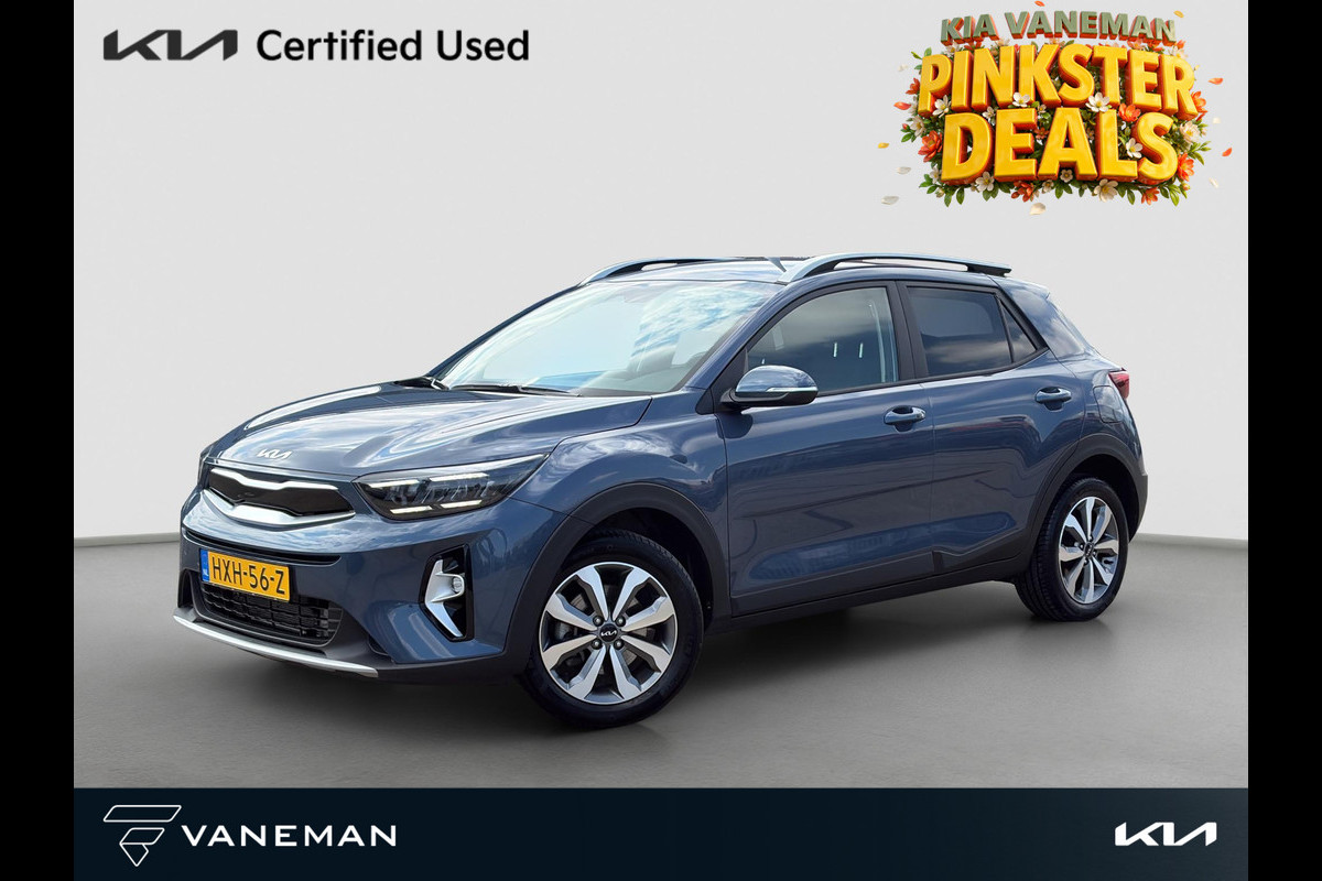 Kia Stonic 1.0 T-GDi MHEV DynamicPlusLine Stoel- en stuurverwarming | Cruise | Navi | Privacy Glass | Camera |