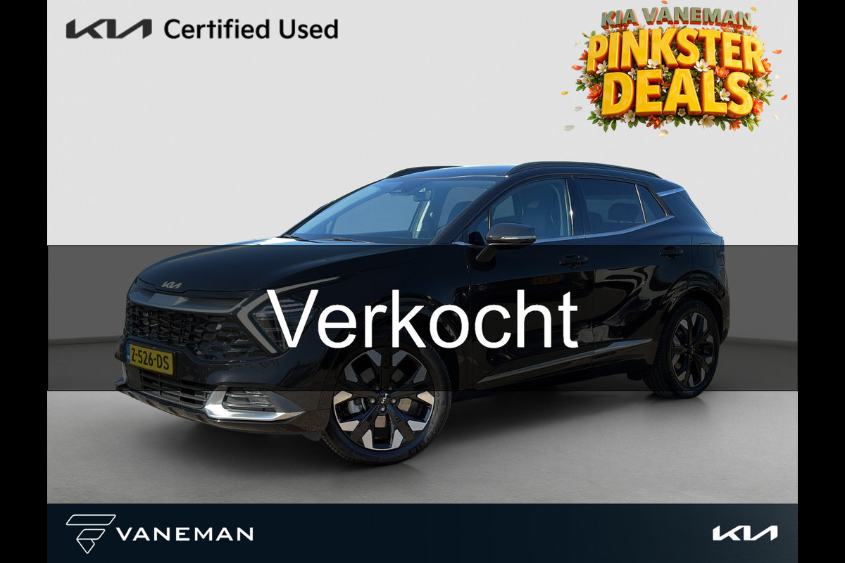 Kia Sportage 1.6 T-GDi Plug-in Hybrid AWD DynamicPlusLine Panoramadak | Stoelverwarming voor/achter | Camera | Trekhaak | Elektrische Stoelen | Cruise | Apple Carplay & Android Auto |