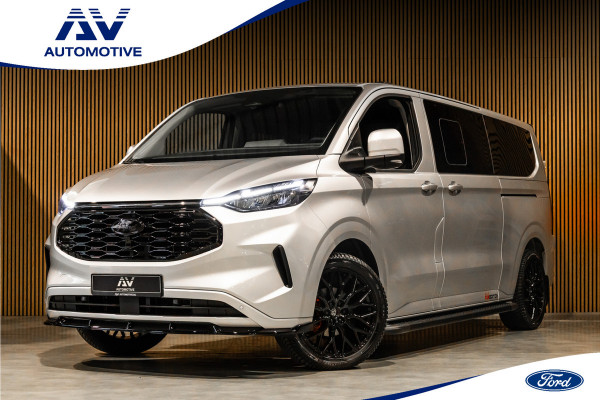 Ford Transit Custom 300 2.0 TDCI L2H1 Limited DC | BPM VRIJ | Dubbel Cabine | Elec schuifdeuren | ACC | Blind Spot | 360 Camera | CarPlay | Navigatie | Stoelverwarming | 5-Zitter | BPM Vrij