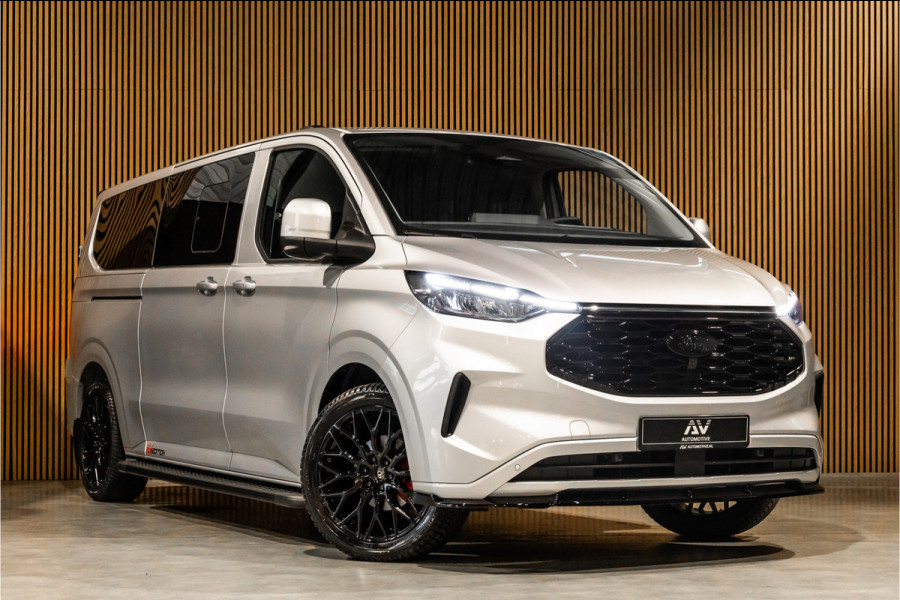 Ford Transit Custom 300 2.0 TDCI L2H1 Limited DC | BPM VRIJ | Dubbel Cabine | Elec schuifdeuren | ACC | Blind Spot | 360 Camera | CarPlay | Navigatie | Stoelverwarming | 5-Zitter | BPM Vrij
