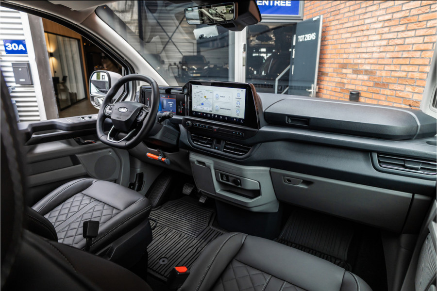 Ford Transit Custom 300 2.0 TDCI L2H1 Limited DC | BPM VRIJ | Dubbel Cabine | Elec schuifdeuren | ACC | Blind Spot | 360 Camera | CarPlay | Navigatie | Stoelverwarming | 5-Zitter | BPM Vrij