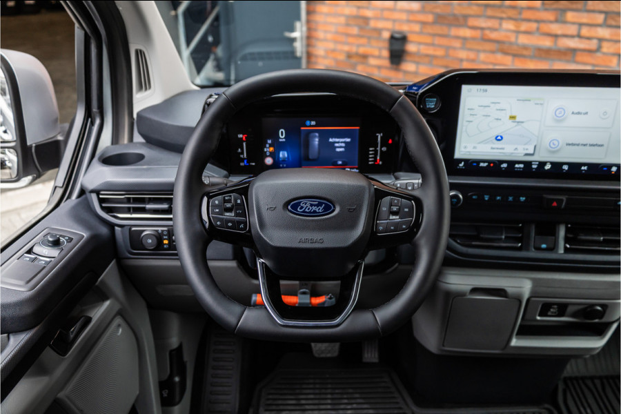Ford Transit Custom 300 2.0 TDCI L2H1 Limited DC | BPM VRIJ | Dubbel Cabine | Elec schuifdeuren | ACC | Blind Spot | 360 Camera | CarPlay | Navigatie | Stoelverwarming | 5-Zitter | BPM Vrij