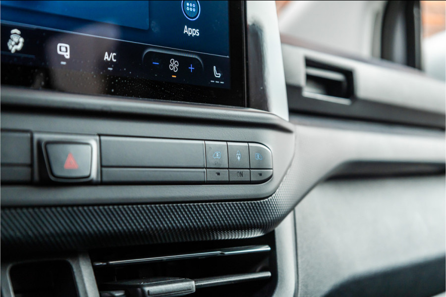 Ford Transit Custom 300 2.0 TDCI L2H1 Limited DC | BPM VRIJ | Dubbel Cabine | Elec schuifdeuren | ACC | Blind Spot | 360 Camera | CarPlay | Navigatie | Stoelverwarming | 5-Zitter | BPM Vrij