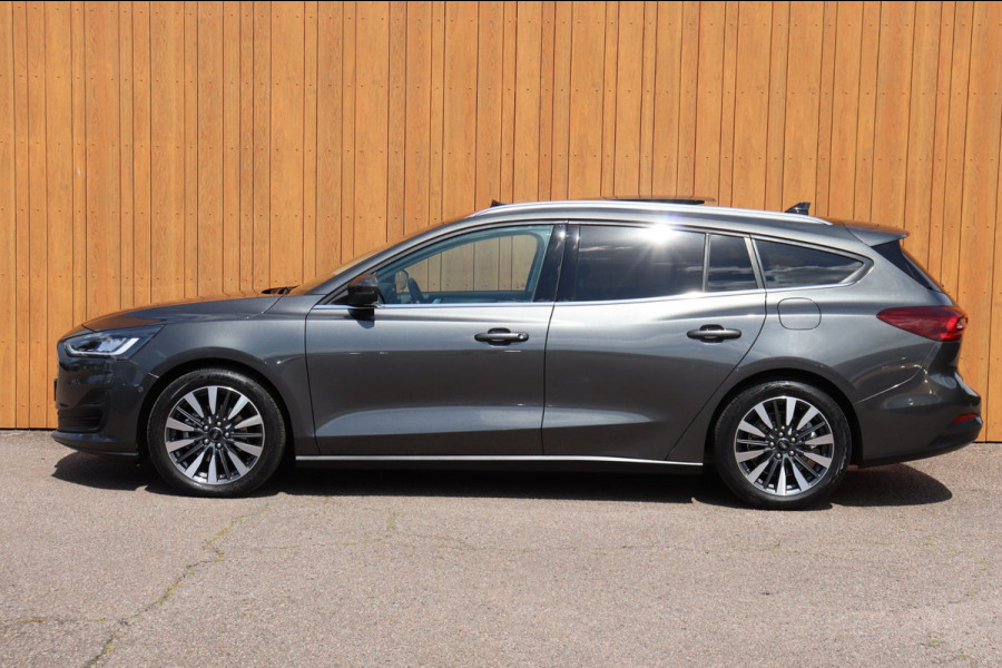 Ford FOCUS Wagon 1.0 EB Hybrid Titanium X org.NL el.schuif/pano-dak stoel/stuurverw. camera B&O Comfort/AGRstoel