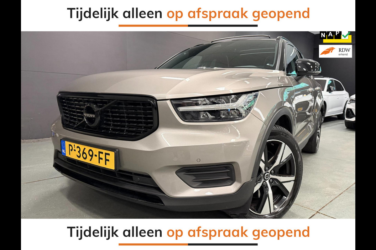 Volvo XC40 1.5 T4 Recharge R-Design BLACK-EDITION SOH-TEST/ PANO/H&K/NAVI/CAM/DAB/CARPLAY/M-STOELEN///