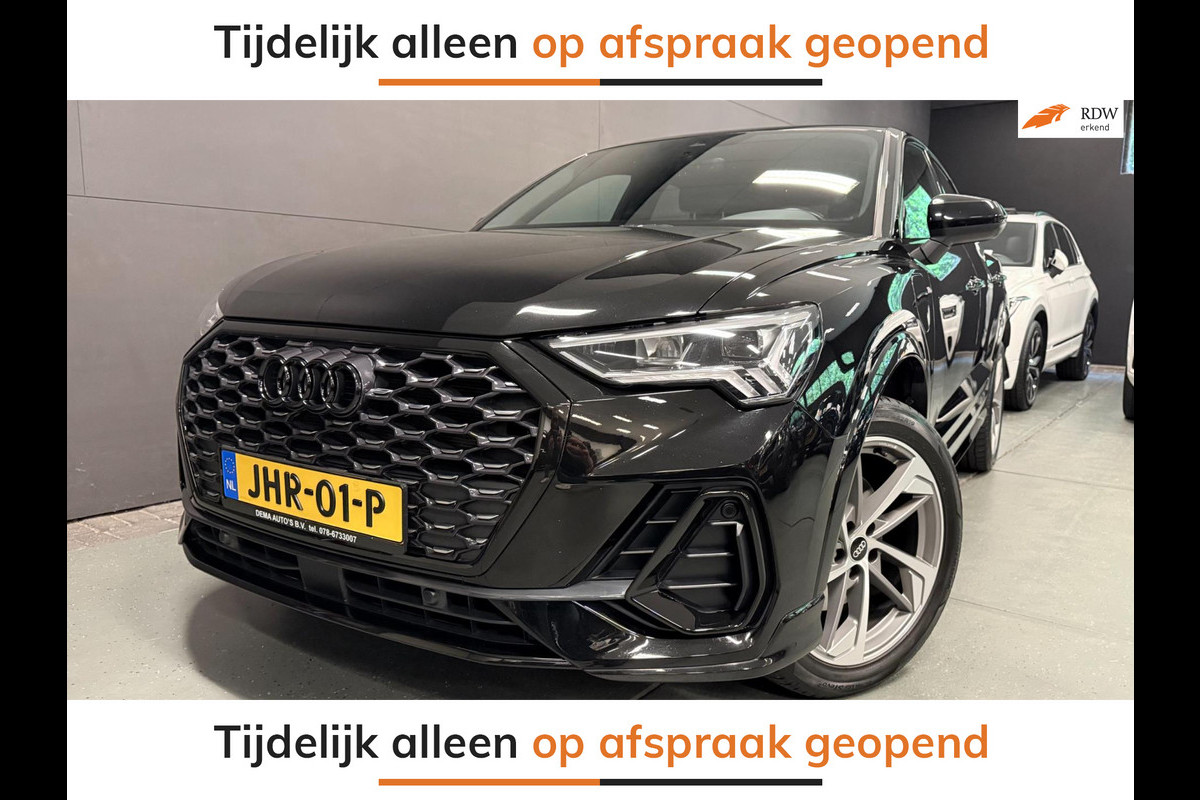 Audi Q3 Sportback 45 TFSI e 2X S-LINE BLACK-LINE 19'' SOH-TEST/V-COCKPIT/NAVI/DAB/LED/ECC/PDC/CRUISE/KEYLESS///