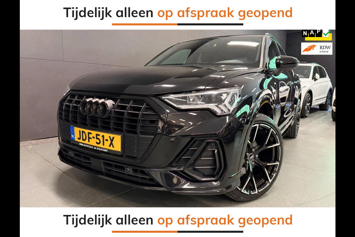 Audi Q3 35 TFSI S-LINE BLACK-LINE 20'' V-COCKPIT/NAVI/CARPLAY/DAB/ECC/PDC/CRUISE///