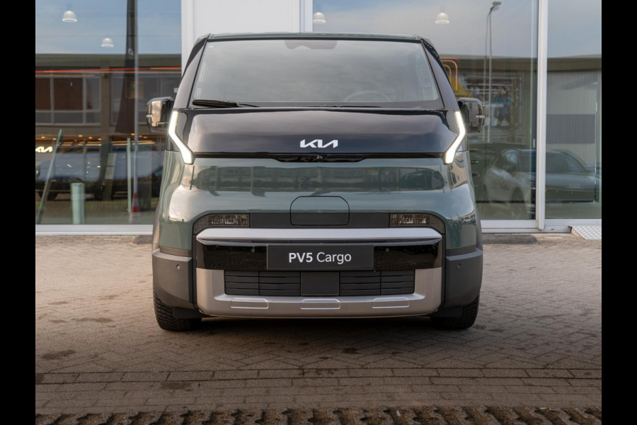 Kia PV5 L2H1 Elite Executive 71.2 kWh | PDC | 360 Graden Camera | Clima | Adapt. Cruise | BSM | Midden Airbag | 16" | Stoelverwarming & ventilatie | V2L