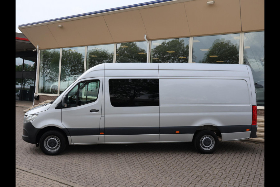 Mercedes-Benz Sprinter 317 CDI 170 PK AUT. L3H2 DUBBEL CABINE 6-PERS. + NAVIGATIE | CAMERA | CARPLAY | TREKHAAK
