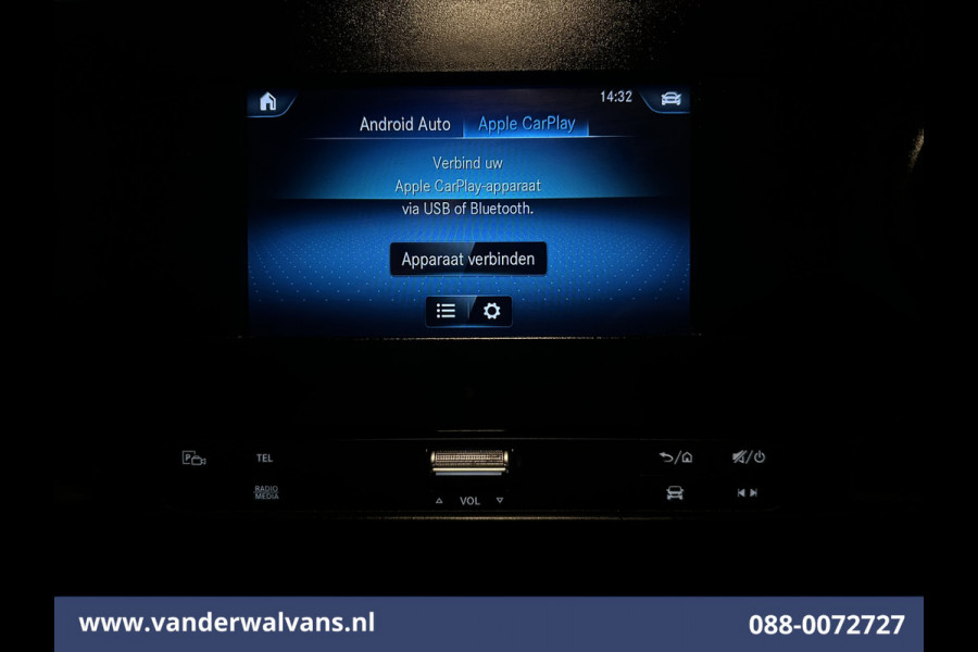 Mercedes-Benz Sprinter 314 CDI 143pk L2H2 Euro6 Airco | Camera | Apple Carplay | Android Auto Parkeersensoren, Bijrijdersbank