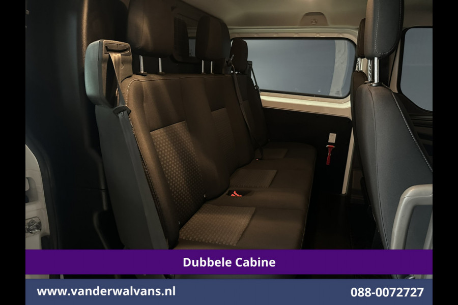 Ford Transit Custom 2.0 TDCI 131pk L2H1 Dubbele Cabine Euro6 Airco | 5-Zits | Camera | 2800kg Trekhaak | LED Cruisecontrol, Stoelverwarming, Verwarmde Voorruit, Parkeersensoren