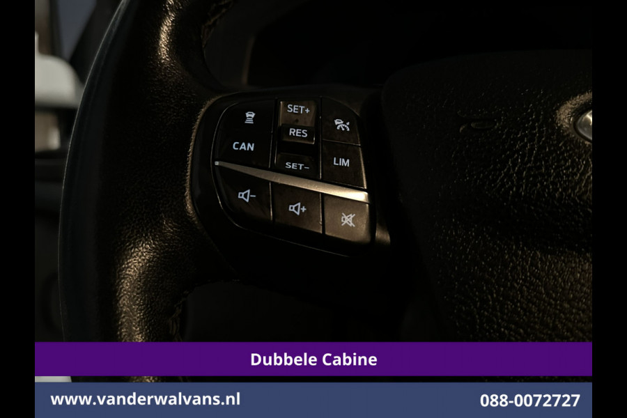 Ford Transit Custom 2.0 TDCI 131pk L2H1 Dubbele Cabine Euro6 Airco | 5-Zits | Camera | 2800kg Trekhaak | LED Cruisecontrol, Stoelverwarming, Verwarmde Voorruit, Parkeersensoren