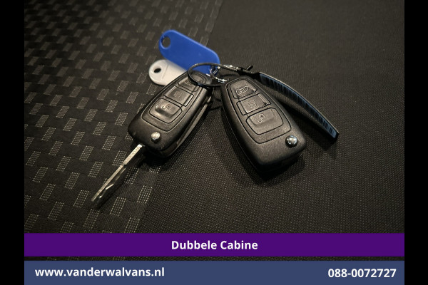 Ford Transit Custom 2.0 TDCI 131pk L2H1 Dubbele Cabine Euro6 Airco | 5-Zits | Camera | 2800kg Trekhaak | LED Cruisecontrol, Stoelverwarming, Verwarmde Voorruit, Parkeersensoren