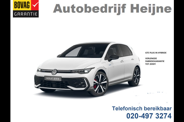 Volkswagen Golf GTE 1.5 eHybrid 272 PK HYBRID GTE-SPORT LEDER/LED-MATRIX/HEAD-UP!/18-INCH
