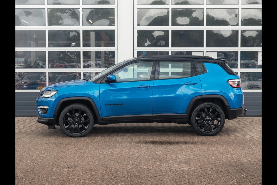 Jeep Compass 1.3T Night Eagle Liberty Edition | Trekhaak | Clima | Navi | Carplay | Camera | PDC | 19"