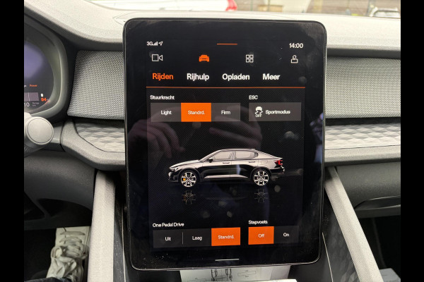 Polestar 2 Long Range Single Motor 78 kWh SOH 97%| ELEK. STOEL MET MEMORY| DODE HOEK SENSOR| STOELVERWARMING| ELEK. ACHTERKLEP| 360 CAMERA| ADAPTIVE CRUISE CONTROL