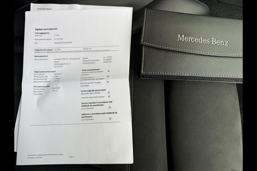Mercedes-Benz C-Klasse Estate 180 Business Solution AMG l Facelift l Camera l Navi l Multibeam l VDOH l