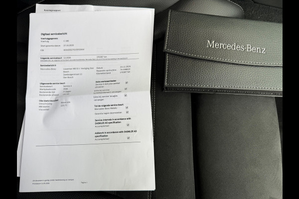 Mercedes-Benz C-Klasse Estate 180 Business Solution AMG l Facelift l Camera l Navi l Multibeam l VDOH l