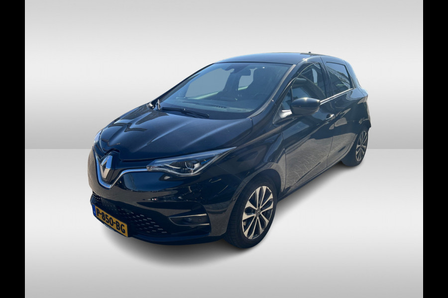 Renault ZOE R135 Intens 52 kWh / Camera / CarPlay / Warmtepomp / Keyless / 16'' / Half leder / Dodehoek / Stuur+Stoelverwarming / DAB / Cruise Control