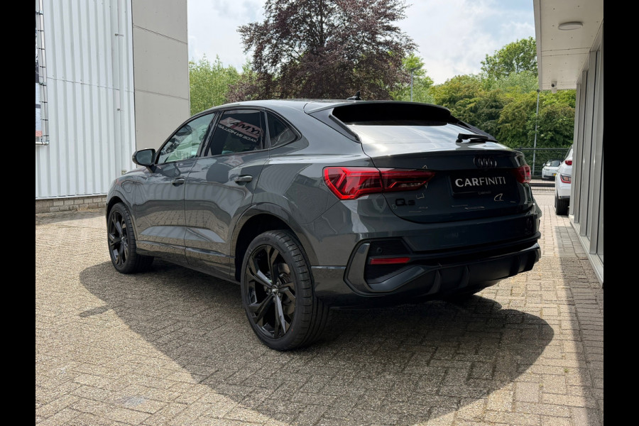Audi Q3 Sportback 45 TFSI e S Edition 245 Pk | Navigatie | Camera | ACC | Clima | Side asist | Trekhaak | 20"Licht metaal.