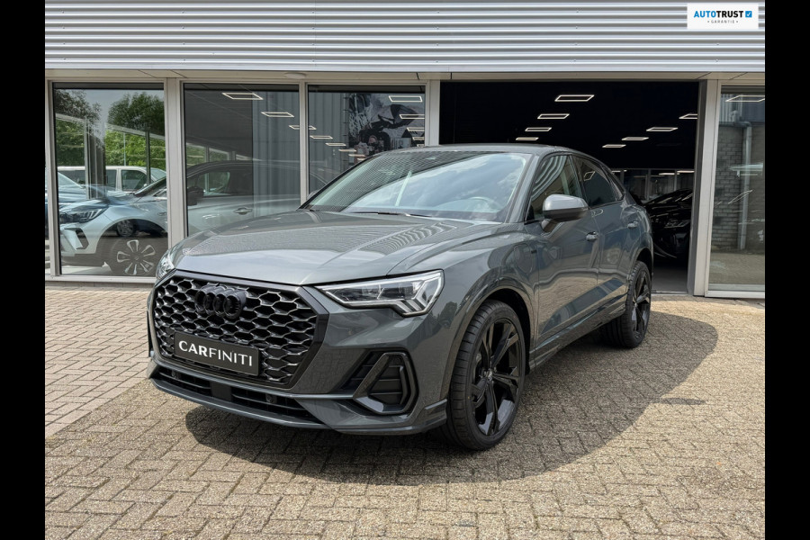 Audi Q3 Sportback 45 TFSI e S Edition 245 Pk | Navigatie | Camera | ACC | Clima | Side asist | Trekhaak | 20"Licht metaal.