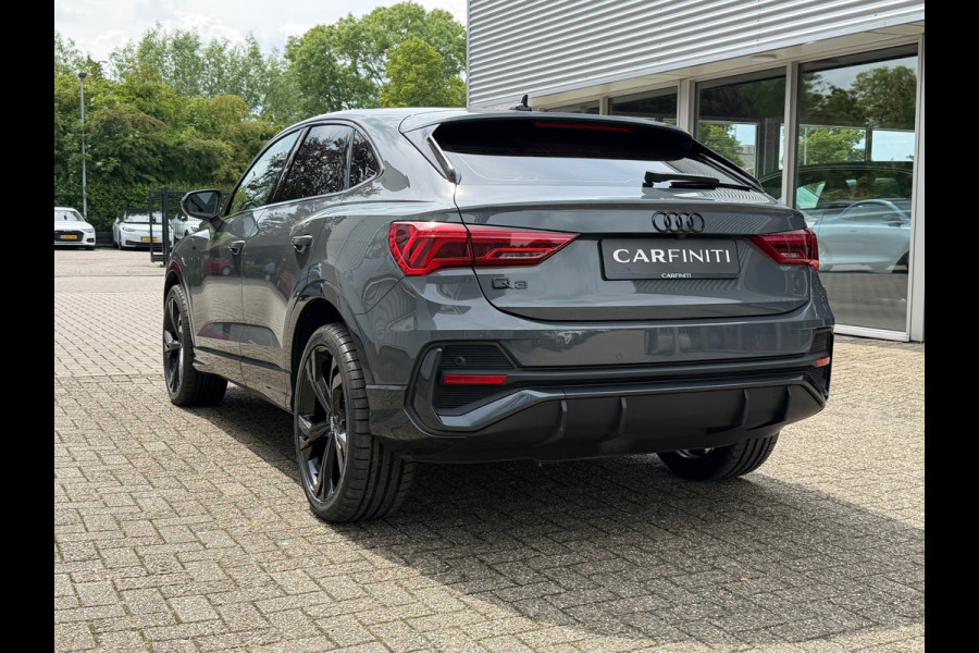 Audi Q3 Sportback 45 TFSI e S Edition 245 Pk | Navigatie | Camera | ACC | Clima | Side asist | Trekhaak | 20"Licht metaal.