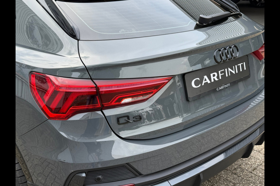 Audi Q3 Sportback 45 TFSI e S Edition 245 Pk | Navigatie | Camera | ACC | Clima | Side asist | Trekhaak | 20"Licht metaal.