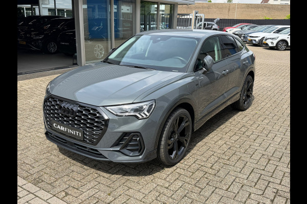 Audi Q3 Sportback 45 TFSI e S Edition 245 Pk | Navigatie | Camera | ACC | Clima | Side asist | Trekhaak | 20"Licht metaal.