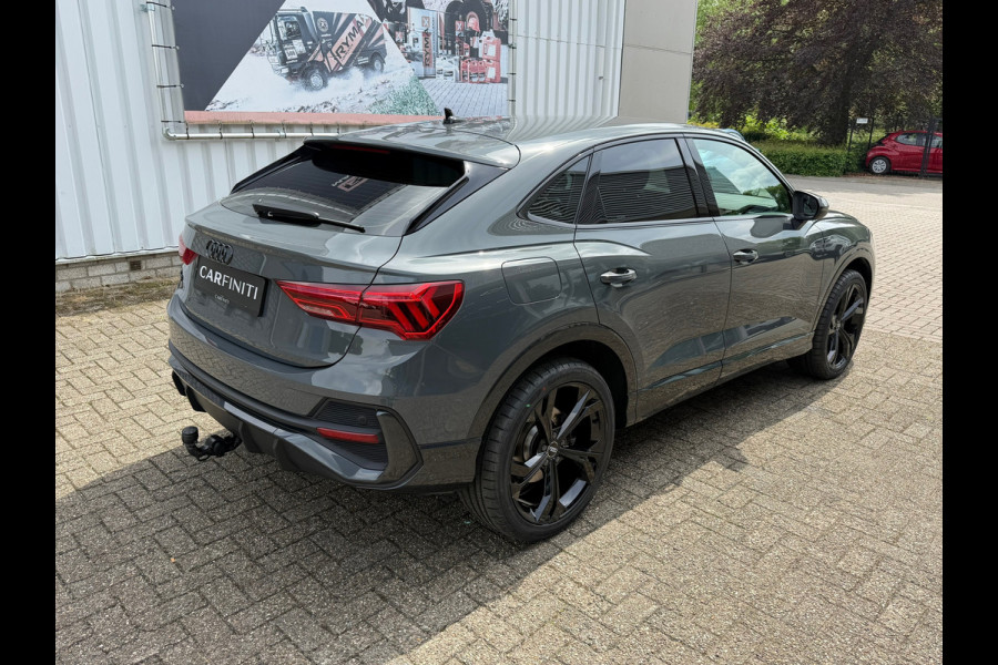 Audi Q3 Sportback 45 TFSI e S Edition 245 Pk | Navigatie | Camera | ACC | Clima | Side asist | Trekhaak | 20"Licht metaal.