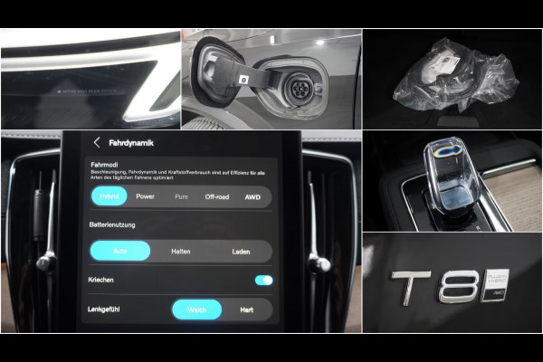 Volvo XC90 2.0 T8 Plug-in hybrid AWD Ultra Dark ** FULL OPTIONS, PANORAMA, WINTER, 21-inch LMV, H&K SOUND ** 1e EIG - UNFALLFREI ** ** INFORMEER OOK NAAR ONZE AANTREKKELIJKE FINANCIAL-LEASE TARIEVEN **