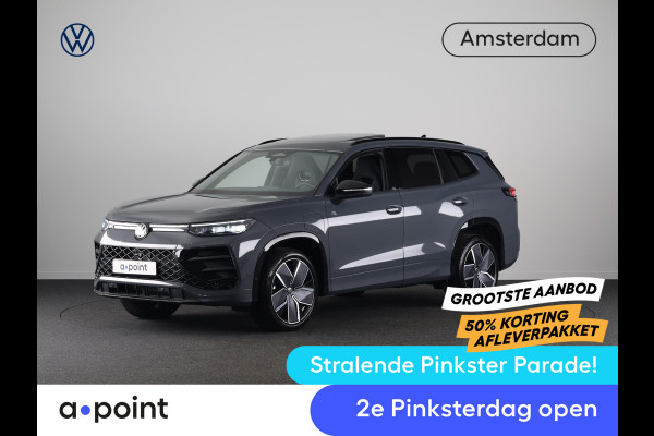 Volkswagen Tayron 1.5 eHybrid R-Line Edition 272 pk Automaat (DSG) |Verlengde garantie |  Navigatie | Panoramadak | Parkeersensoren (Park assist) | Achteruitrijcamera | Black Style pakket | R-Line |
